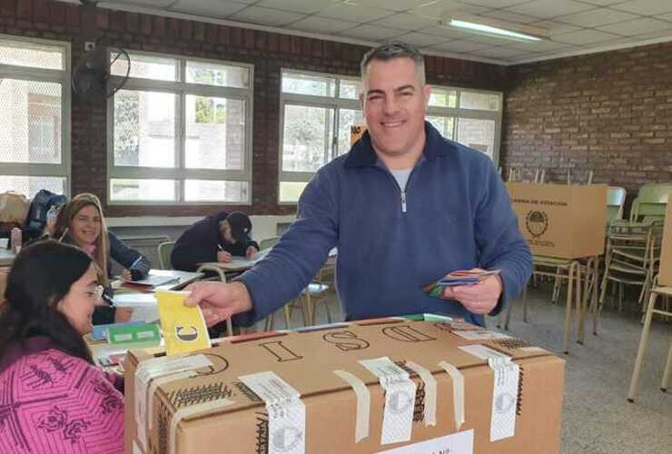 Imagen de Elecciones 2023: Mart&iacute;n Gherardi fue el m&aacute;s votado en Pueblo Esther en 'Pre Candidatos a Intendente'.