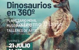 Imagen de Arroyo Seco: Dinosaurio en 360&deg; por las vacaciones de invierno