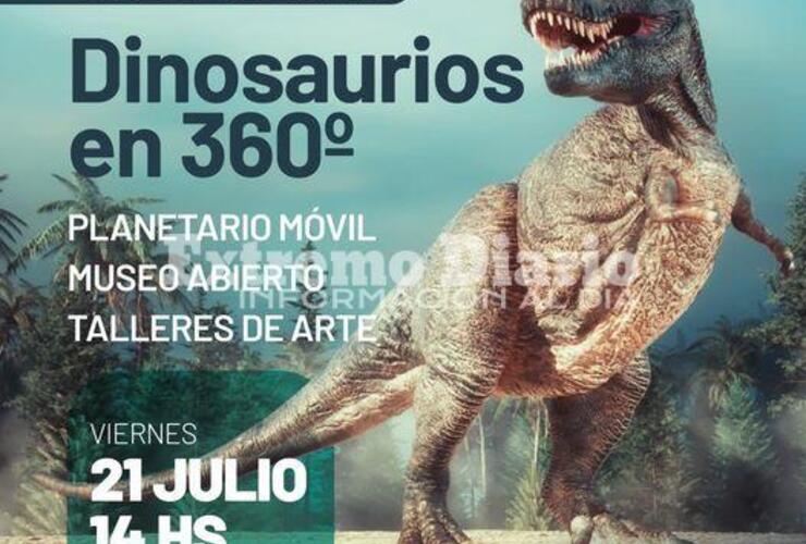 Imagen de Arroyo Seco: Dinosaurio en 360° por las vacaciones de invierno