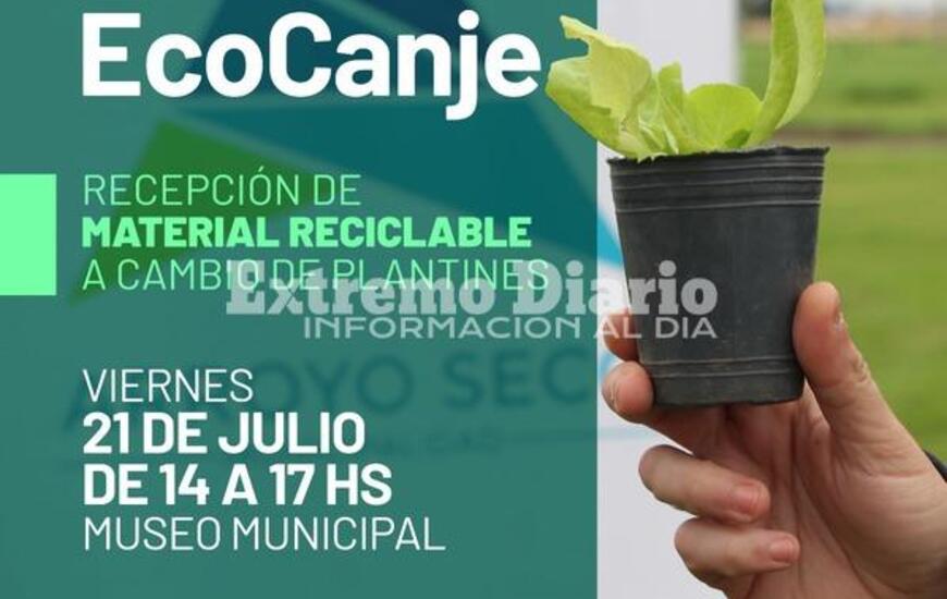 Imagen de EcoCanje en el Museo: Se podr&aacute; llevar material a cambio de un plant&iacute;n
