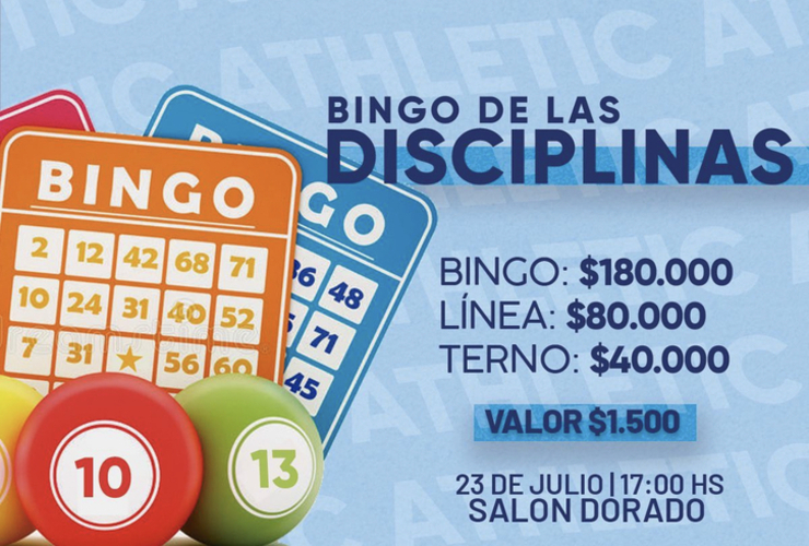 Imagen de Nuevo 'Bingo de Disciplinas' de Athletic en el Salón Dorado.