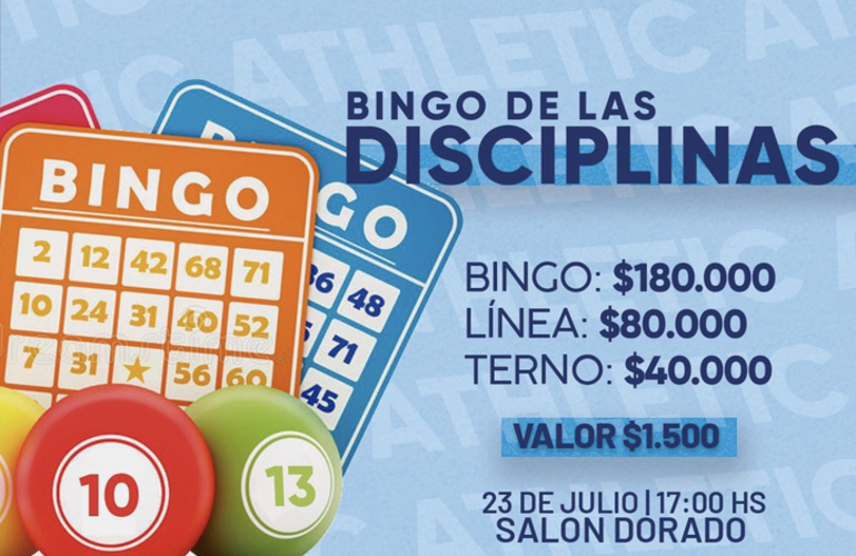 Imagen de Nuevo 'Bingo de Disciplinas' de Athletic en el Salón Dorado.