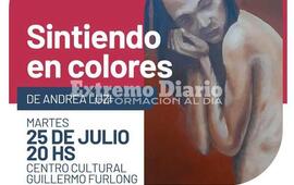 Imagen de �Sintiendo en colores�: Se inaugura la muestra de la artista Andrea Luzi