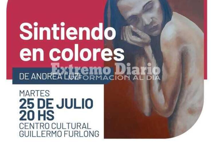 Imagen de Sintiendo en colores: Se inaugura la muestra de la artista Andrea Luzi