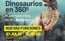 Imagen de Nuevas funciones para �Dinosaurios en 360&deg;� por las vacaciones de invierno