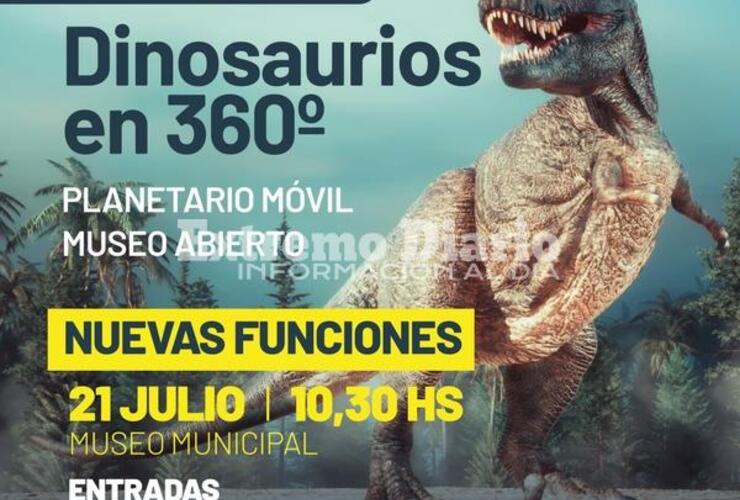 Imagen de Nuevas funciones para Dinosaurios en 360° por las vacaciones de invierno