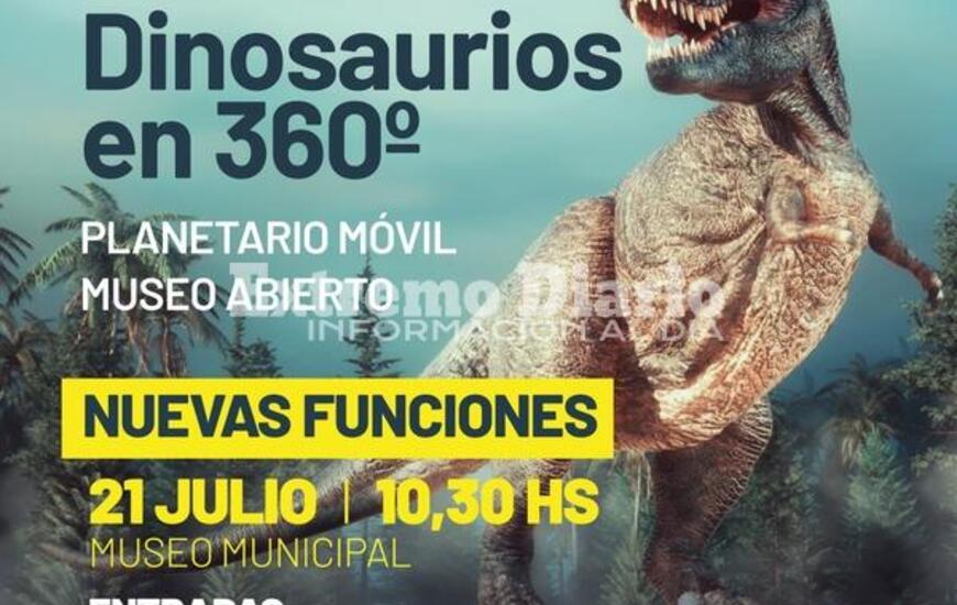Imagen de Nuevas funciones para �Dinosaurios en 360&deg;� por las vacaciones de invierno