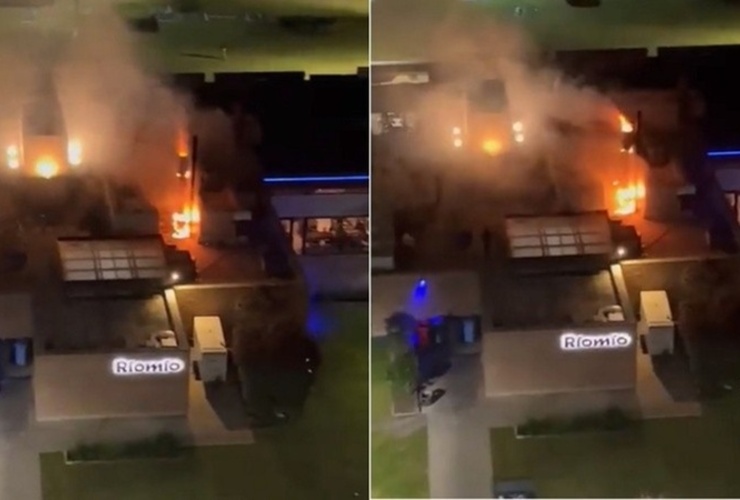 Imagen de Incendio en el conocido bar rosarino R&iacute;o M&iacute;o