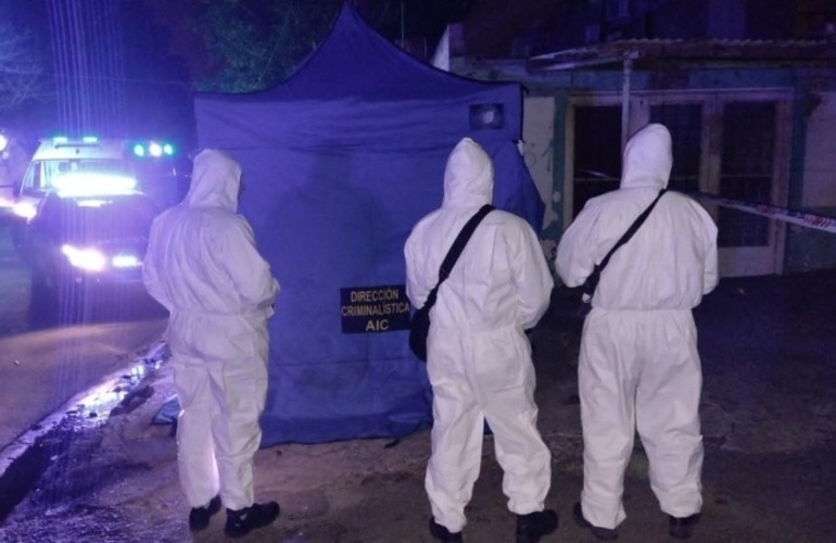 El gabinete de la AIC trabaj&oacute; en el lugar.