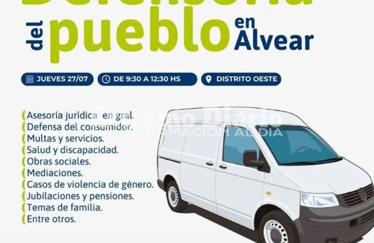 Imagen de La oficina móvil de la Defensoría del Pueblo llega a Alvear