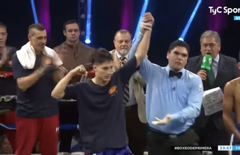 Imagen de Mirco Cuello volvi&oacute; a noquear en Uruguay