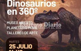 Imagen de Vacaciones de invierno: Nuevas funciones de �Dinosaurios en 360&deg;
