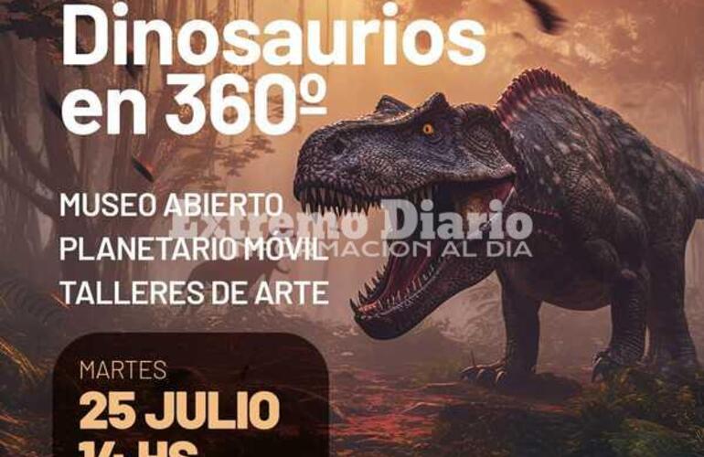 Imagen de Vacaciones de invierno: Nuevas funciones de Dinosaurios en 360°