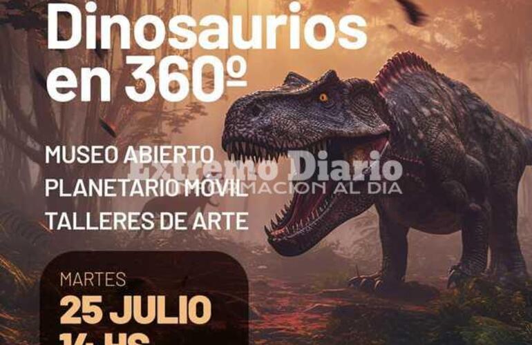 Imagen de Vacaciones de invierno: Nuevas funciones de �Dinosaurios en 360&deg;
