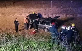 Imagen de En menos de dos horas otro vuelco en la Ruta 26 S