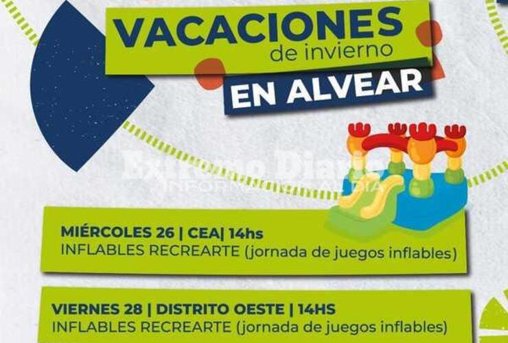 Imagen de Alvear: Siguen las actividades para los más chicos en las vacaciones de invierno