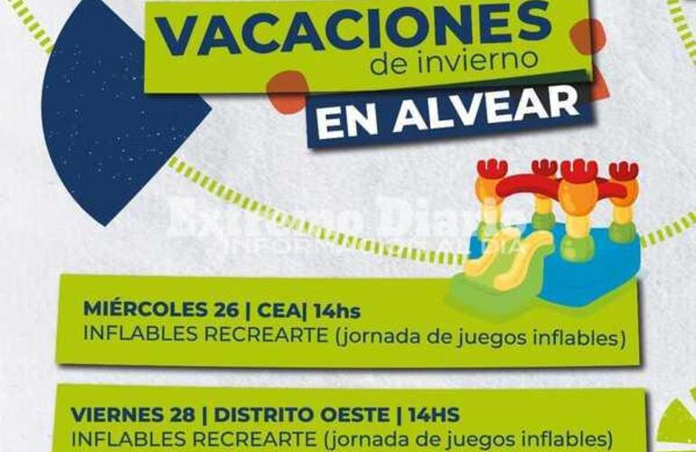 Imagen de Alvear: Siguen las actividades para los más chicos en las vacaciones de invierno