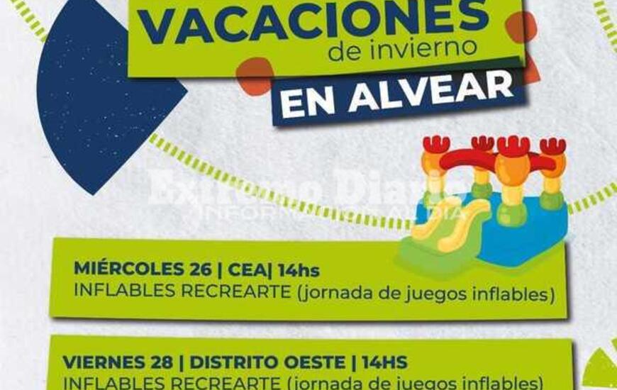 Imagen de Alvear: Siguen las actividades para los m&aacute;s chicos en las vacaciones de invierno