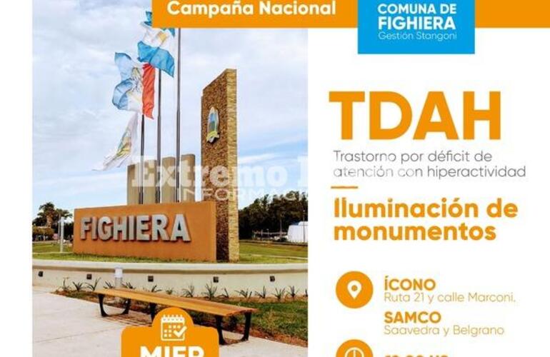 Imagen de Fighiera se suma a la campaña nacional de concientización sobre el TDAH