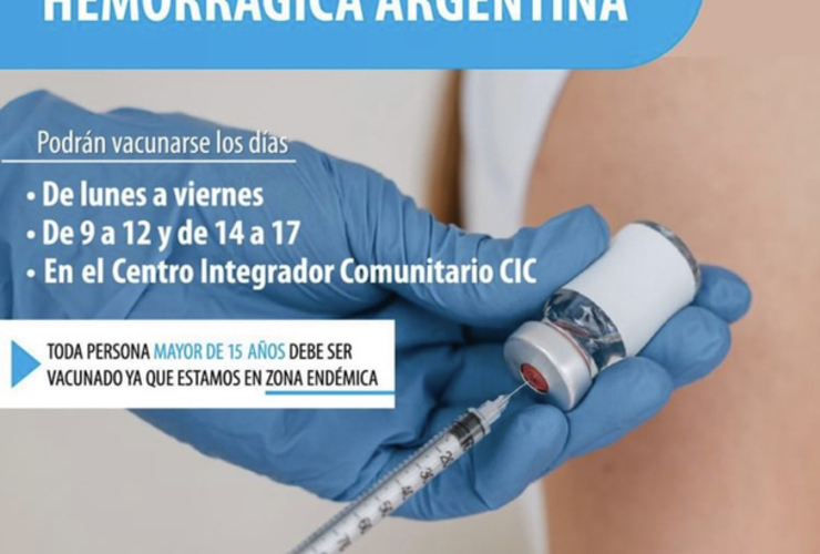 Imagen de Campaña de Fiebre Hemorrágica Argentina en General Lagos.