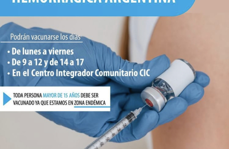 Imagen de Campaña de Fiebre Hemorrágica Argentina en General Lagos.