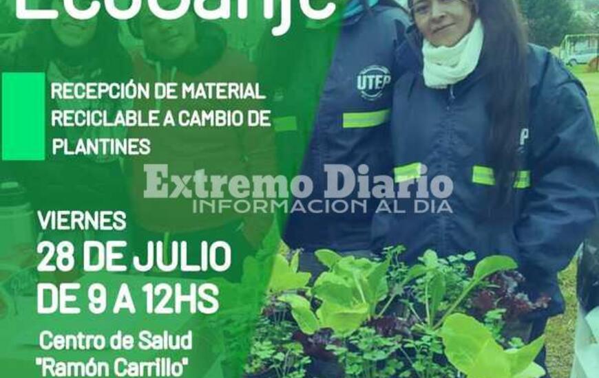 Imagen de EcoCanje en el Centro de Salud: Se podr&aacute; llevar material a cambio de un plant&iacute;n