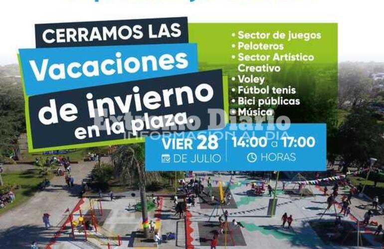 Imagen de La Comuna de Fighiera cierra las vacaciones de invierno en la plaza