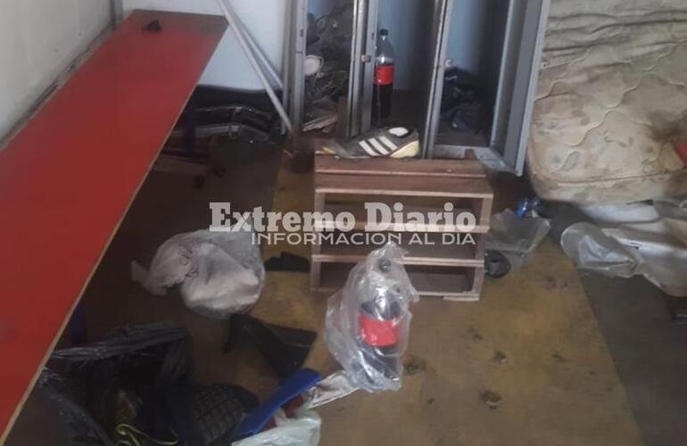 Imagen de Robo y vandalismo en predio que alquila Talleres