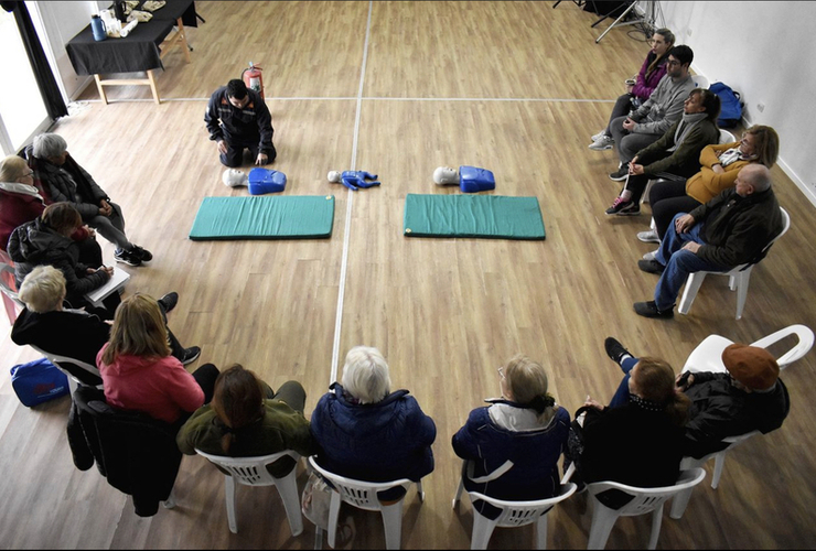 Imagen de Capacitaci&oacute;n de RCP para la Colonia de Adultos Mayores en Pueblo Esther.