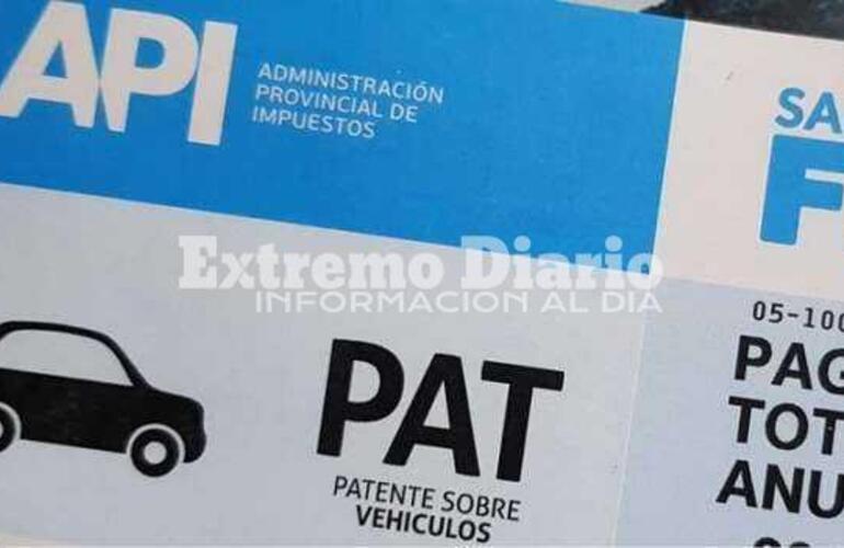 Imagen de Fighiera: Ya están disponibles las boletas de patentes del automotor