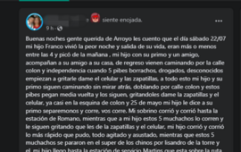 La mam&aacute; public&oacute; el relato en el grupo Super Solidario por Facebook
