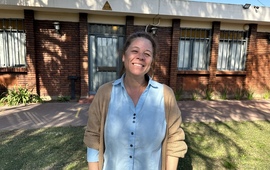 Ana Mar&iacute;a Mores, del &Aacute;rea de Bromatolog&iacute;a Municipal.