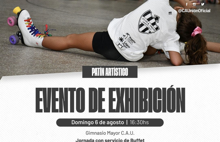 Imagen de Evento de Exhibici&oacute;n de Pat&iacute;n Art&iacute;stico de Uni&oacute;n.