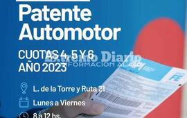 Imagen de Arroyo Seco: Entrega de patente automotor 2023