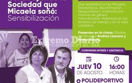Imagen de Ley Micaela: Charla y reuni&oacute;n abierta con los padres de Micaela en Fighiera
