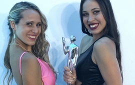 Imagen de Eli y Gigi Soler llegan al Club Atl&eacute;tico Talleres para dar una Cl&iacute;nica de Pat&iacute;n
