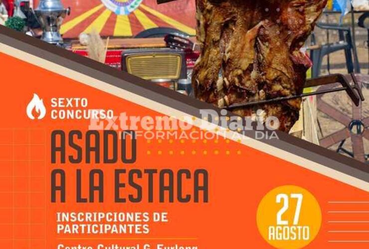 Imagen de Arroyo Seco: Abrieron las inscripciones para el 6° concurso de asado a la estaca