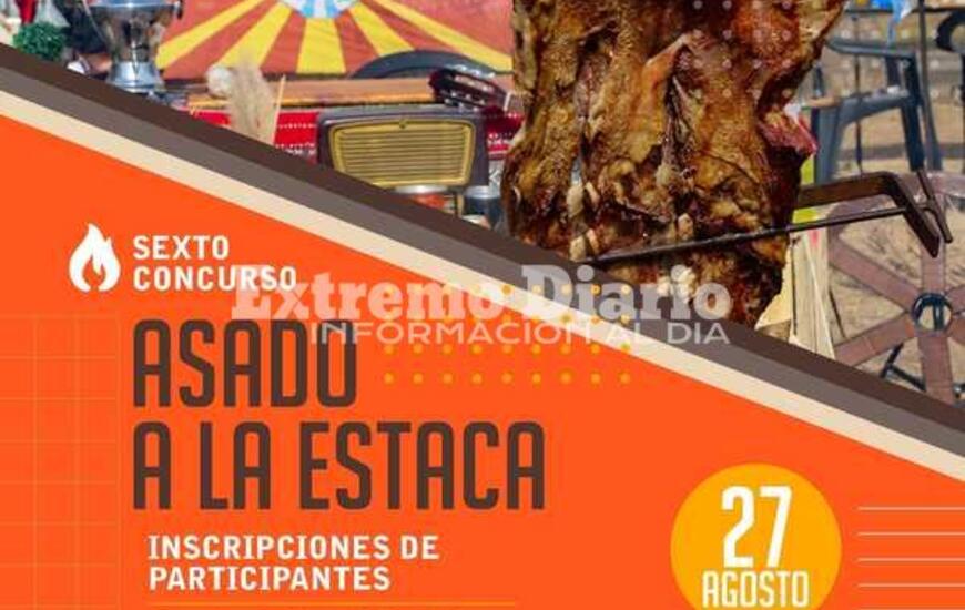 Imagen de Arroyo Seco: Abrieron las inscripciones para el 6&deg; concurso de asado a la estaca