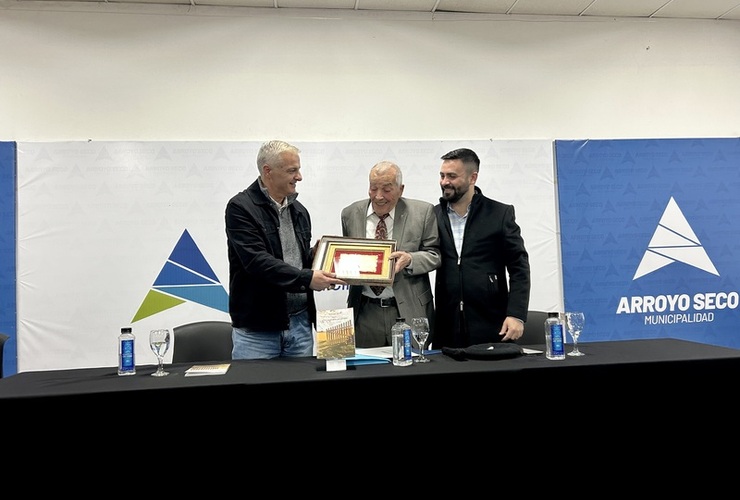 Incicco recibió la distinción de Ciudadano Ilustre.