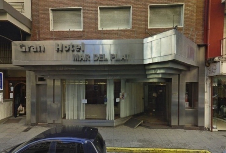 El hotel en el que ocurri&oacute; el tr&aacute;gico hecho.