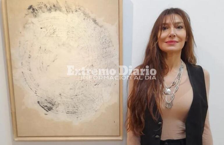 Imagen de Transferencia: Se inauguró la muestra de Carolina Zabala en la Biblioteca