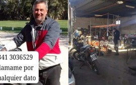 A la izquierda, el hombre desaparecido; a la derecha, el taller donde lo vieron por &uacute;ltima vez.