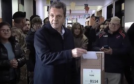 Imagen de Sergio Massa vot&oacute; en Tigre: �Es importante que la gente vote y participe�