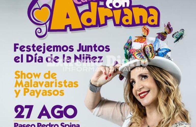 Imagen de ¡Cantando con Adriana! se presentará en Arroyo Seco