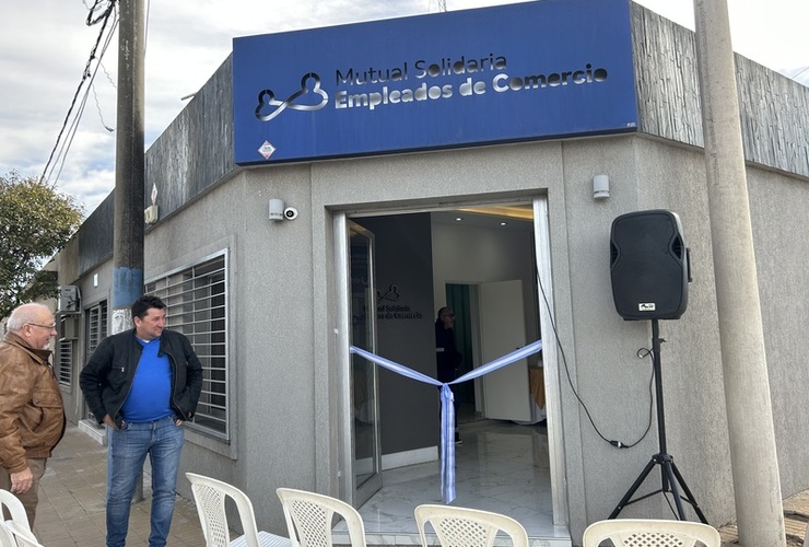 Imagen de Se inauguró la Sede de la Mutual Solidaria de Empleados de Comercio