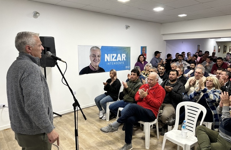 Imagen de Lanzamiento oficial de la lista del intendente Nizar Esper y José Luis Murina, de cara a la Elecciones de Septiembre.