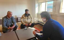 Imagen de Esper y Ghione se reunieron con el ministro de Obras P&uacute;blicas de la Naci&oacute;n