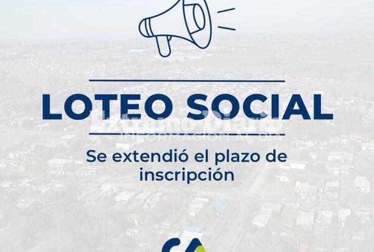 Imagen de Loteo social: La Comuna de Alvear extendió el plazo para la presentación de documentación