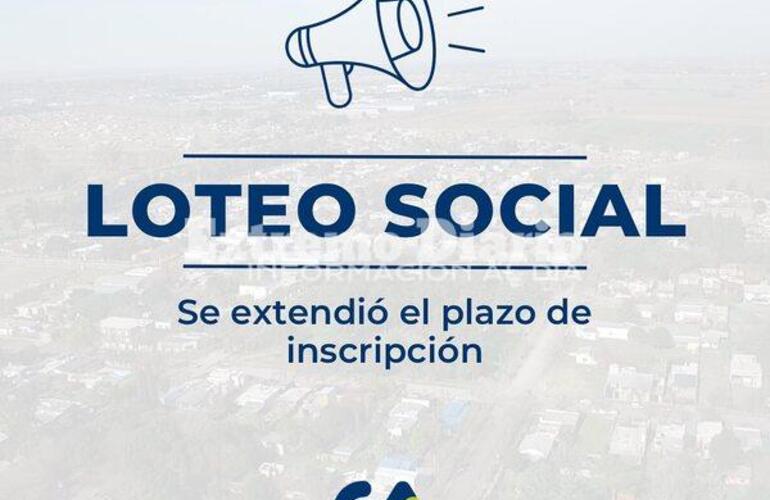 Imagen de Loteo social: La Comuna de Alvear extendió el plazo para la presentación de documentación