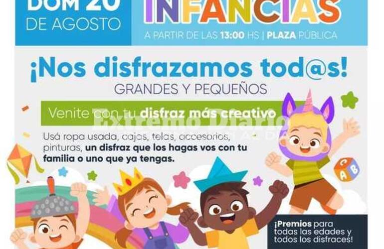 Imagen de Fighiera festeja el D&iacute;a de las Infancias